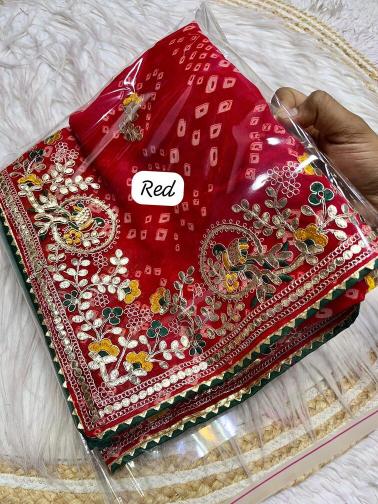 Vinayak bandej lehriya silk sarees wholesale price  - wholesale export